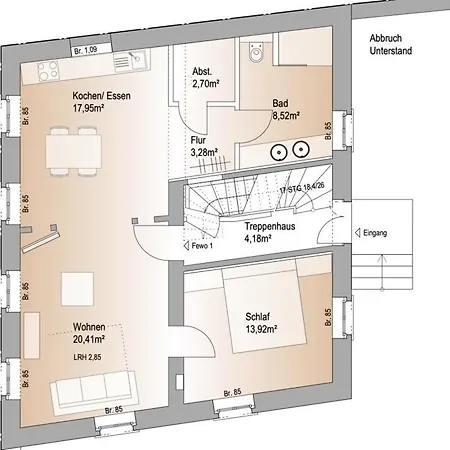 Apartment Die 74 - Auszeit im Winzerhof - Bel Etage Bockenheim an der Weinstrasse